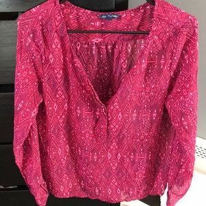 American Eagle long sleeve blouse